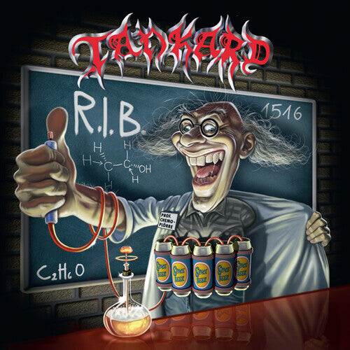 

Виниловая пластинка Tankard: R.i.b. - Red/white/black Splatter