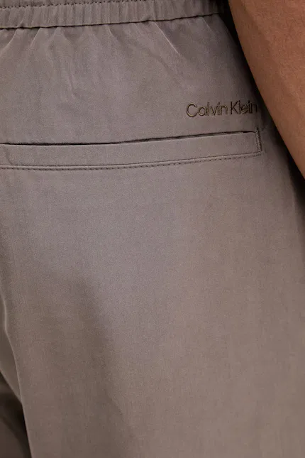 Шорты мужские из модала Calvin Klein, коричневый — фото 4