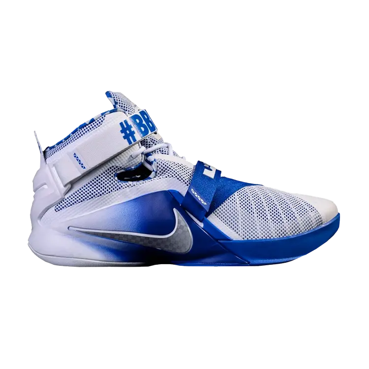 

Кроссовки Nike LeBron Soldier 9 Premium 'Kentucky', синий