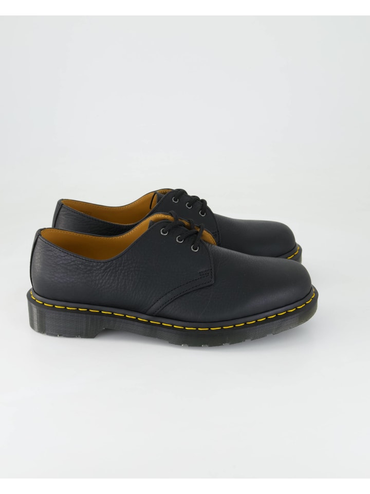 Dr. Martens Классические туфли на шнуровке черного цвета — фото 2