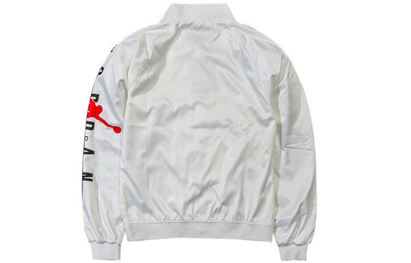 Куртка Air Jordan Jumpman Sports Jacket baseball uniform White, белый — фото 2