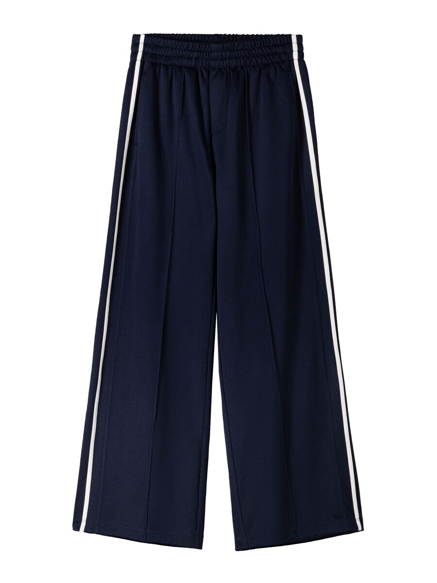 

Спортивные штаны Bershka Wide leg Pants, темно-синий