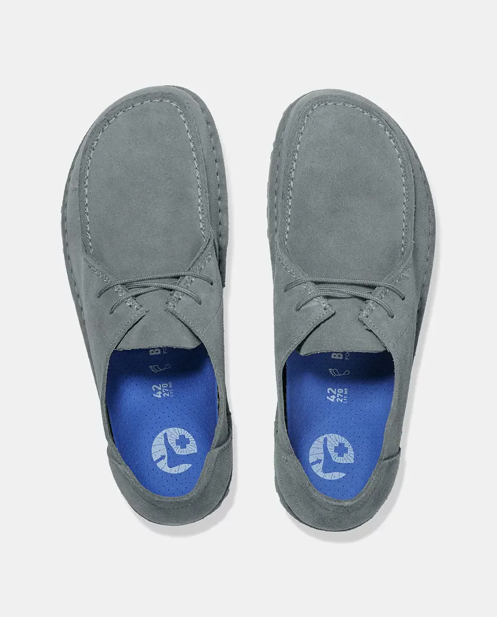 Замшевый туфля Utti Birkenstock, серый — фото 3