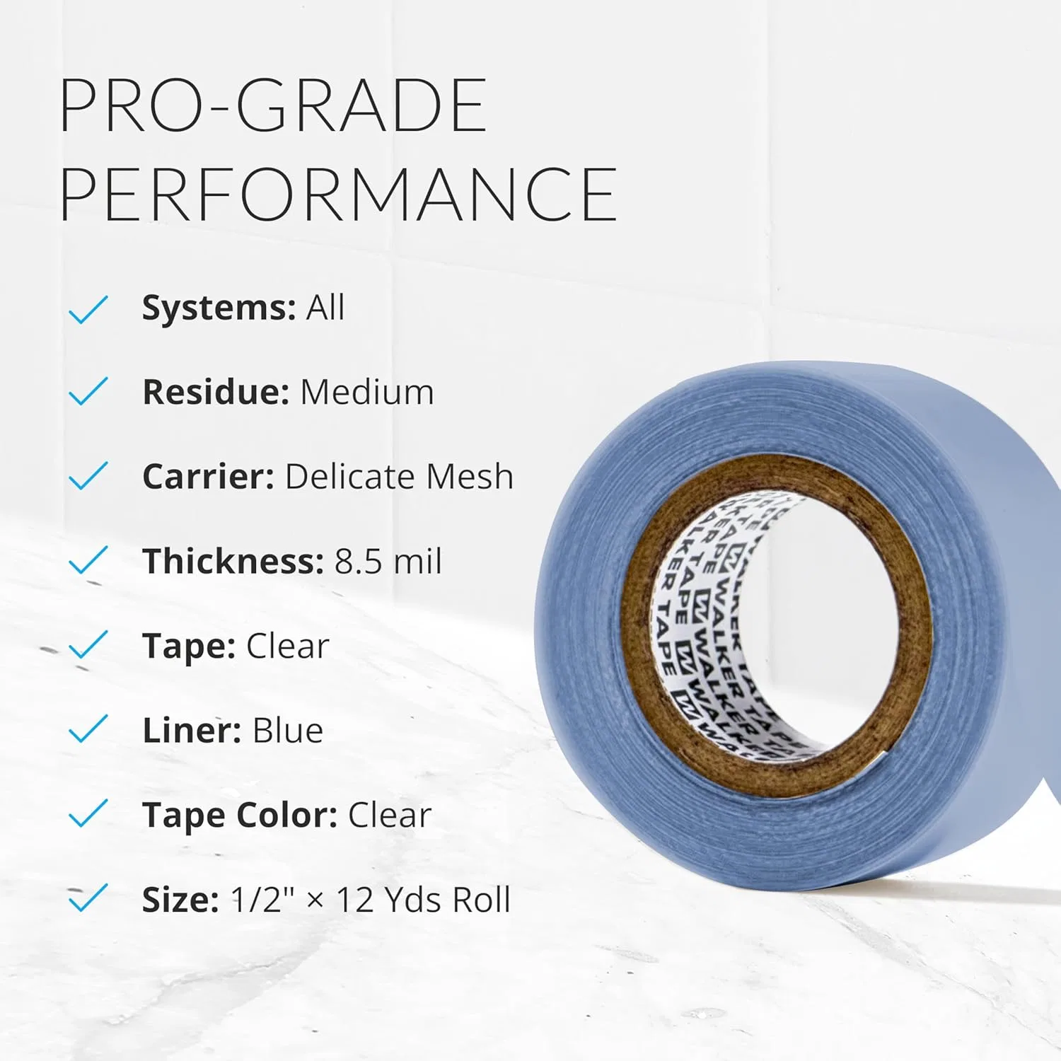 Двусторонняя лента «Lace Front Support» 1.27 см от Walker Walker Tape — фото 3
