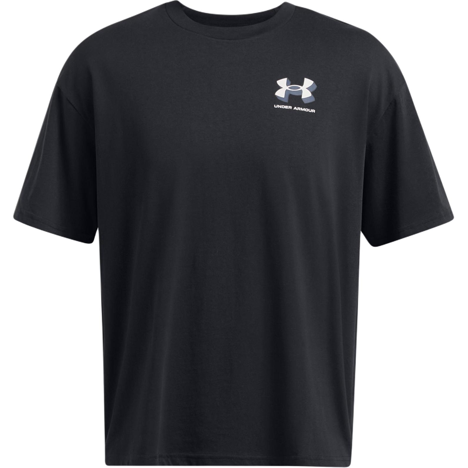 

Футболка мужская тяжеловесная Under Armour черная