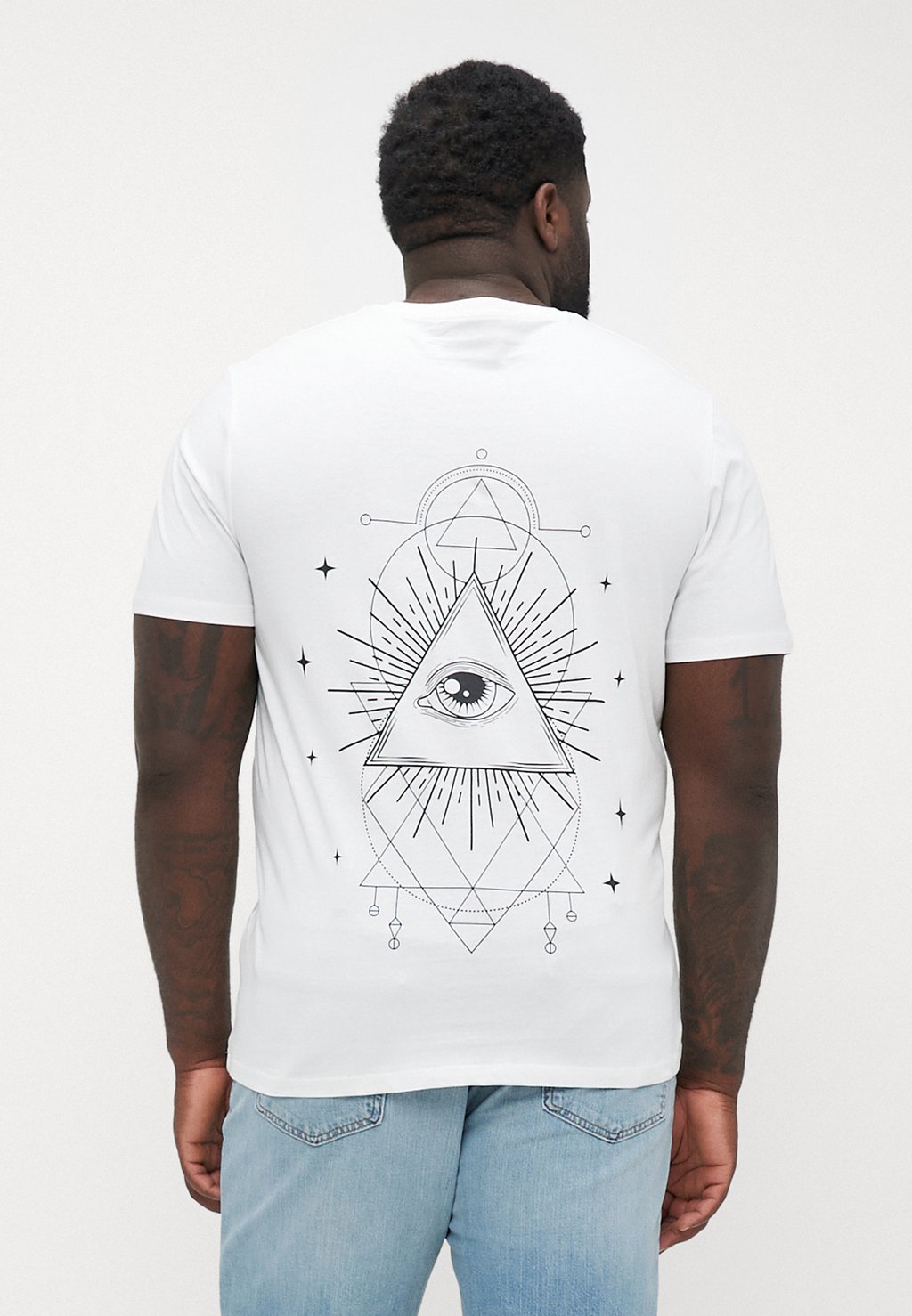 

Футболка с принтом JJJACKIE TEE CREW NECK Jack & Jones, белый