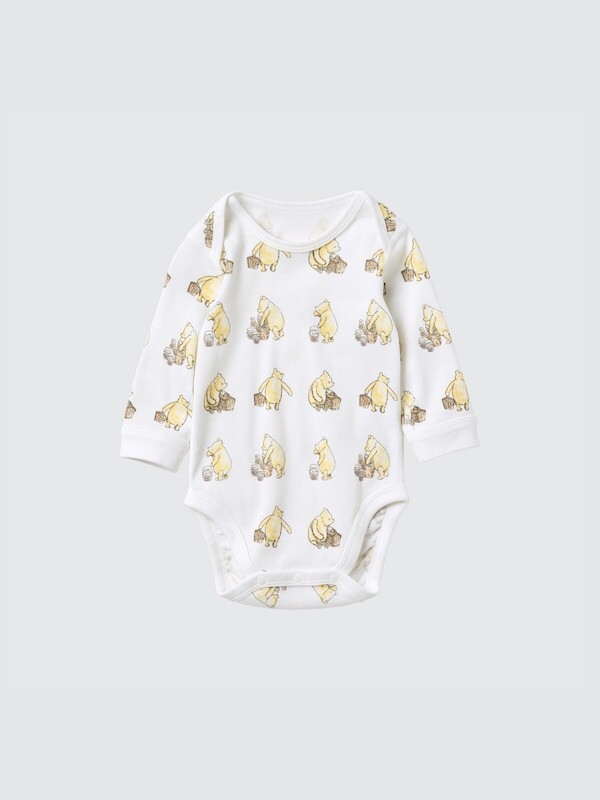 

Боди для новорожденных the picture book collection ut Uniqlo, белый
