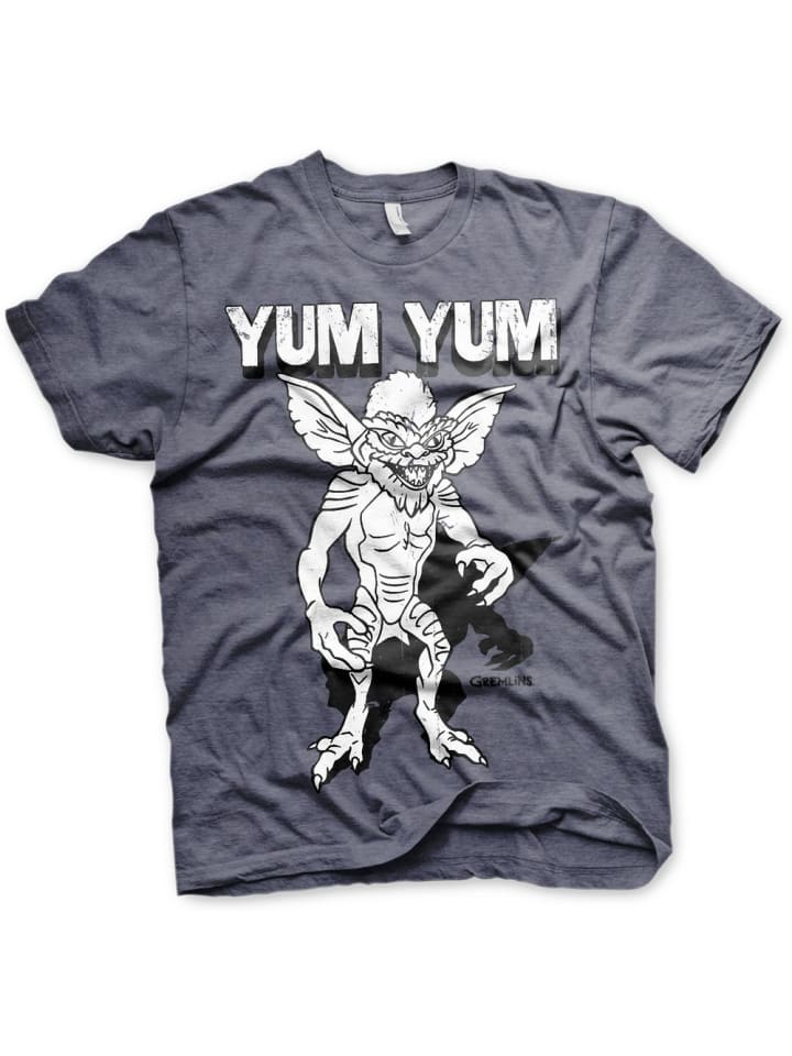 

Футболка Yum Yum T-Shirt синего цвета Gremlins, Синий, Футболка Yum Yum T-Shirt синего цвета Gremlins