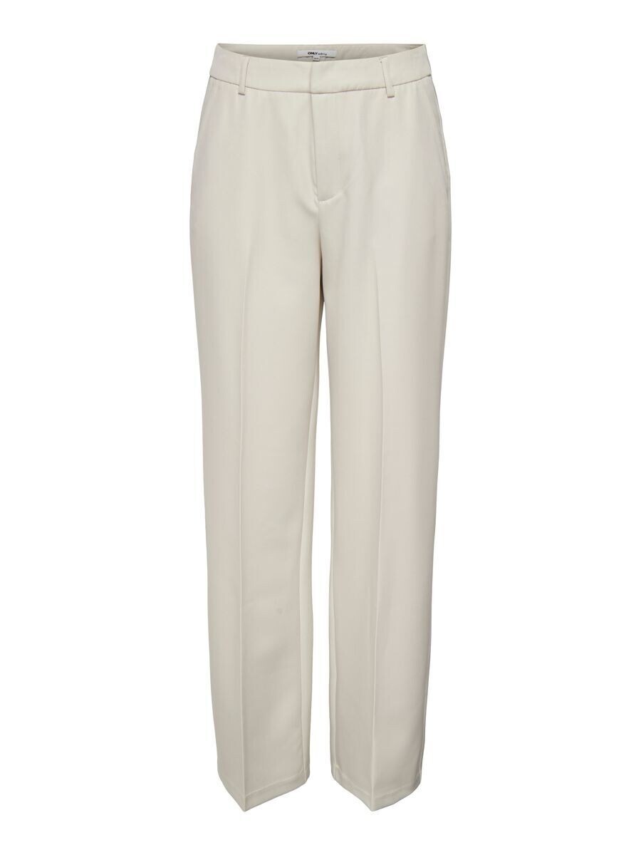 

Брюки ONLY Loose fit Pleated Pants Berry, светло-бежевый