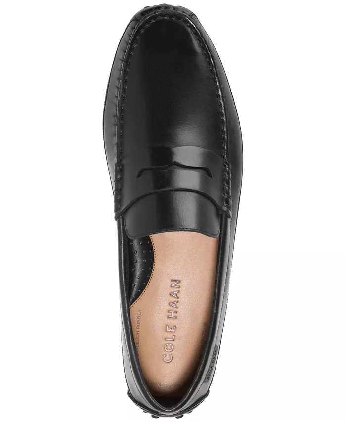 Мужские лоферы для вождения Davies Grand Slip On Cole Haan, черный — фото 4