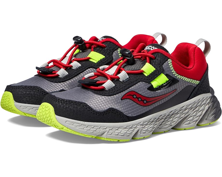 

Кроссовки Saucony Wind Shield 3.0, цвет Grey/Red/Citron