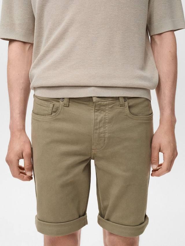 

Шорты Nepto из хлопковой смеси Mango, Khaki