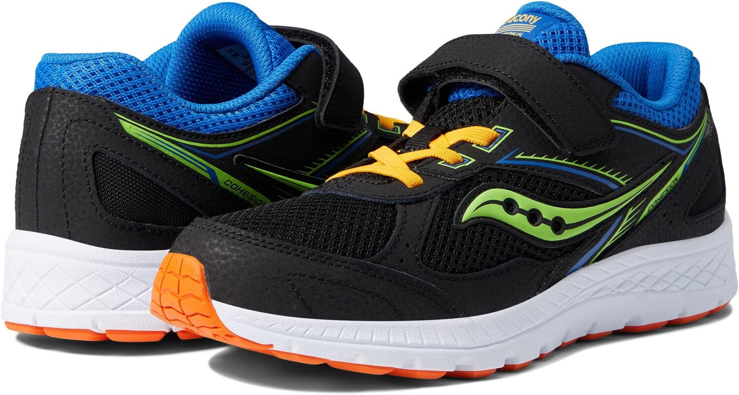 

Кроссовки Cohesion 14 A/C Saucony Kids, цвет Black/Multi