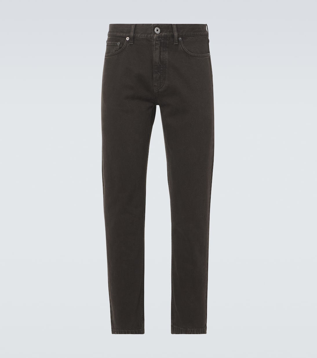 

Прямые джинсы Roccia Zegna, темно-коричневый