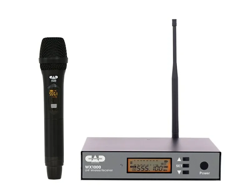 

Микрофонная система CAD StagePass WX1600 Wireless Handheld Microphone - F Band (638-662 MHz)