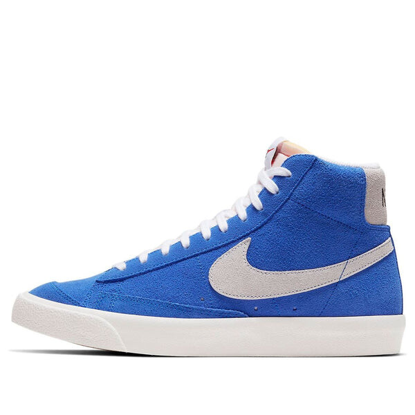

Кроссовки blazer mid '77 suede 'racer blue' Nike, белый