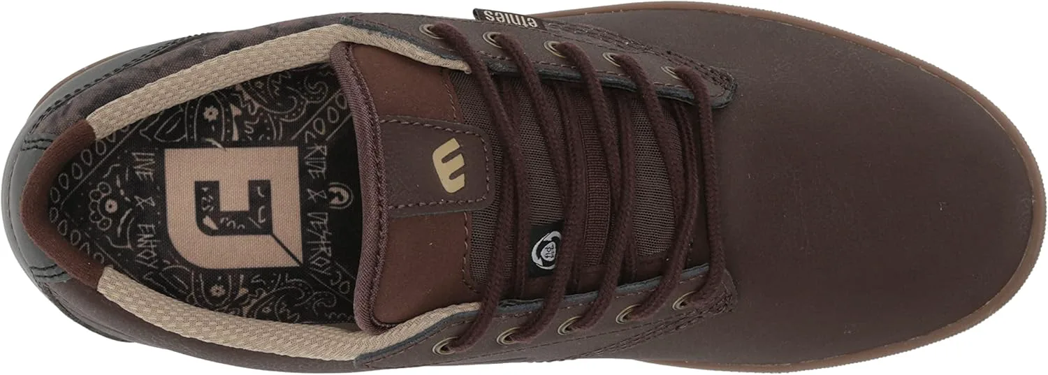 Мужские велосипедные туфли Etnies Jameson Mid Crank Brandon Semenuk, коричневый — фото 4