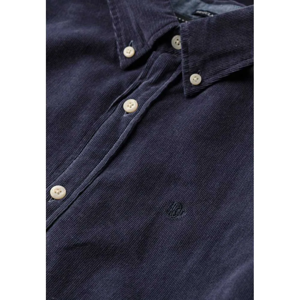 Рубашка с длинным рукавом Superdry Classic Needle Cord, серый — фото 3