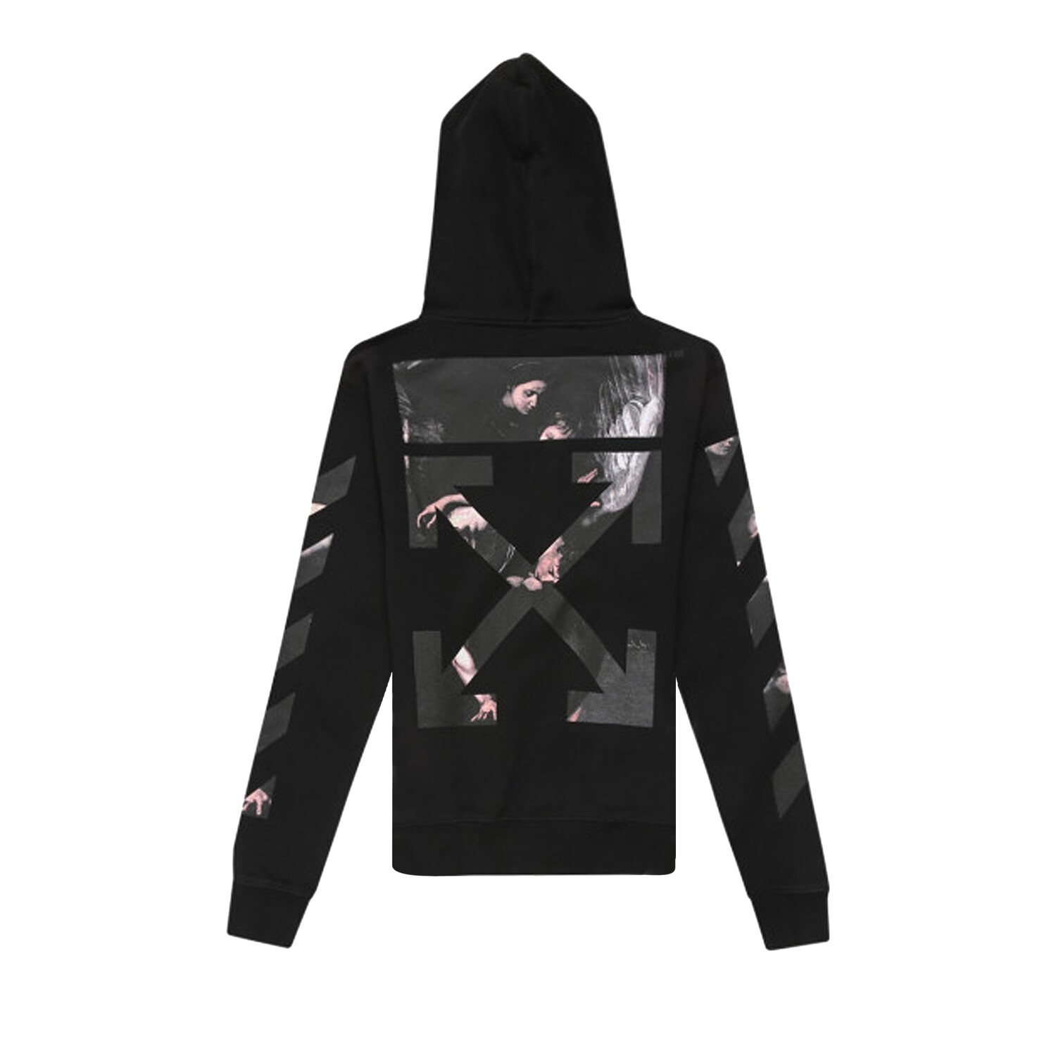 Толстовка Off-White Caravaggio Arrows Черный/Многоцветный — фото 2