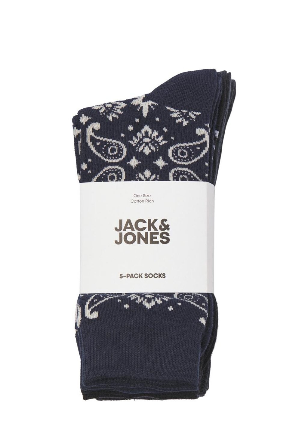 

Носки JACPARIS 5 PACK Jack & Jones, черный