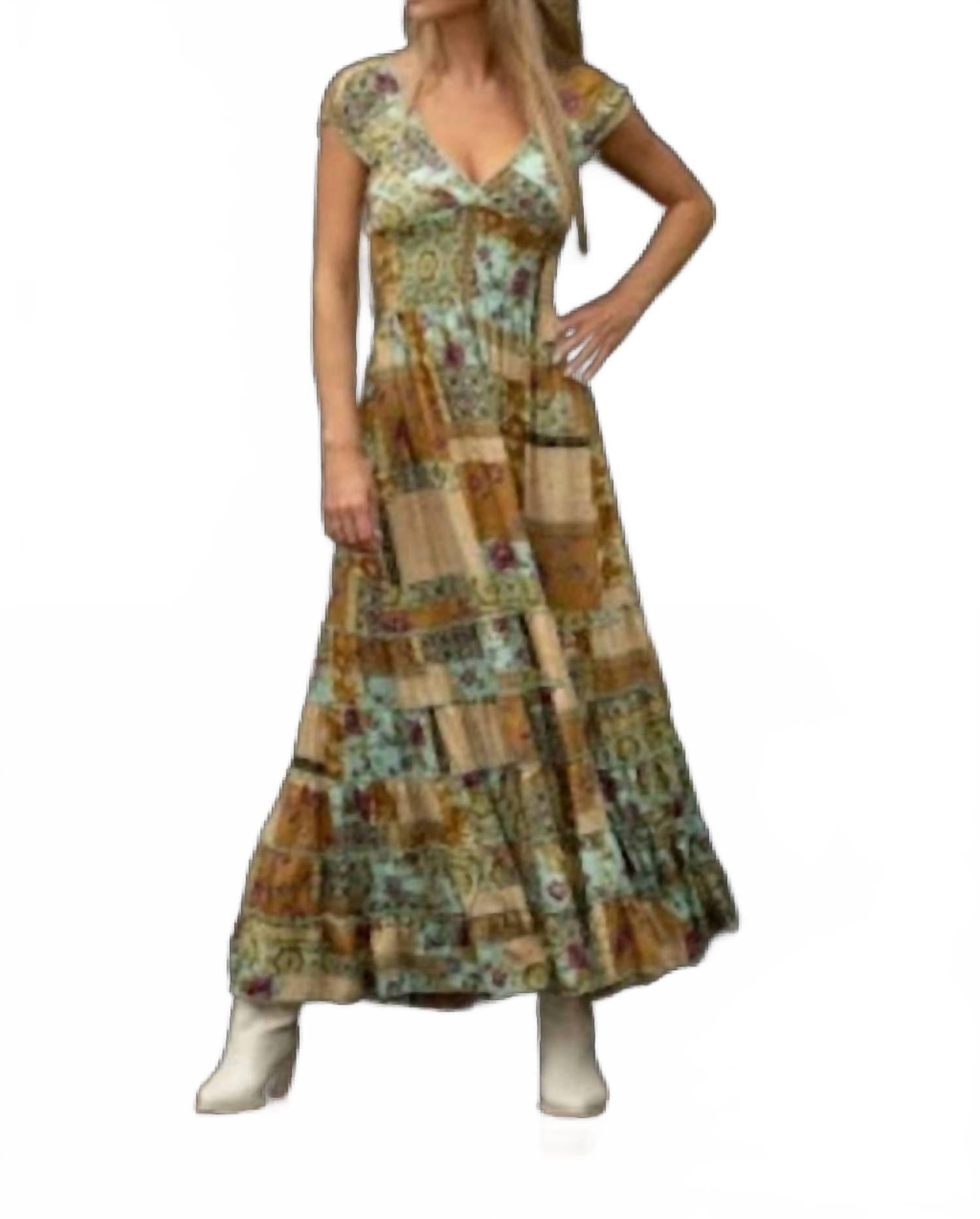 

Cienna Платье-макси Harper Rosa в разноцветном исполнении