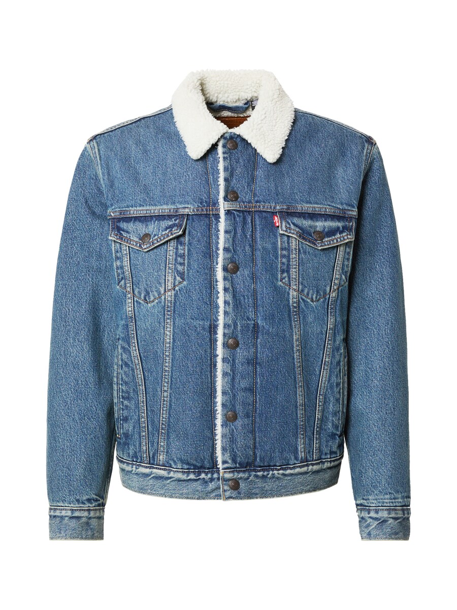 

Демисезонная куртка LEVIS ┬о Type III Sherpa Trucker Jacket, Blue denim