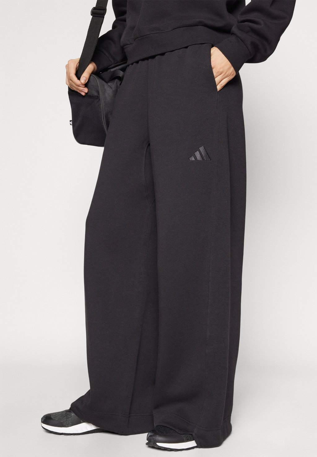Спортивные брюки ALL SZN LOOSE WIDE LEG adidas Sportswear, черный — фото 4