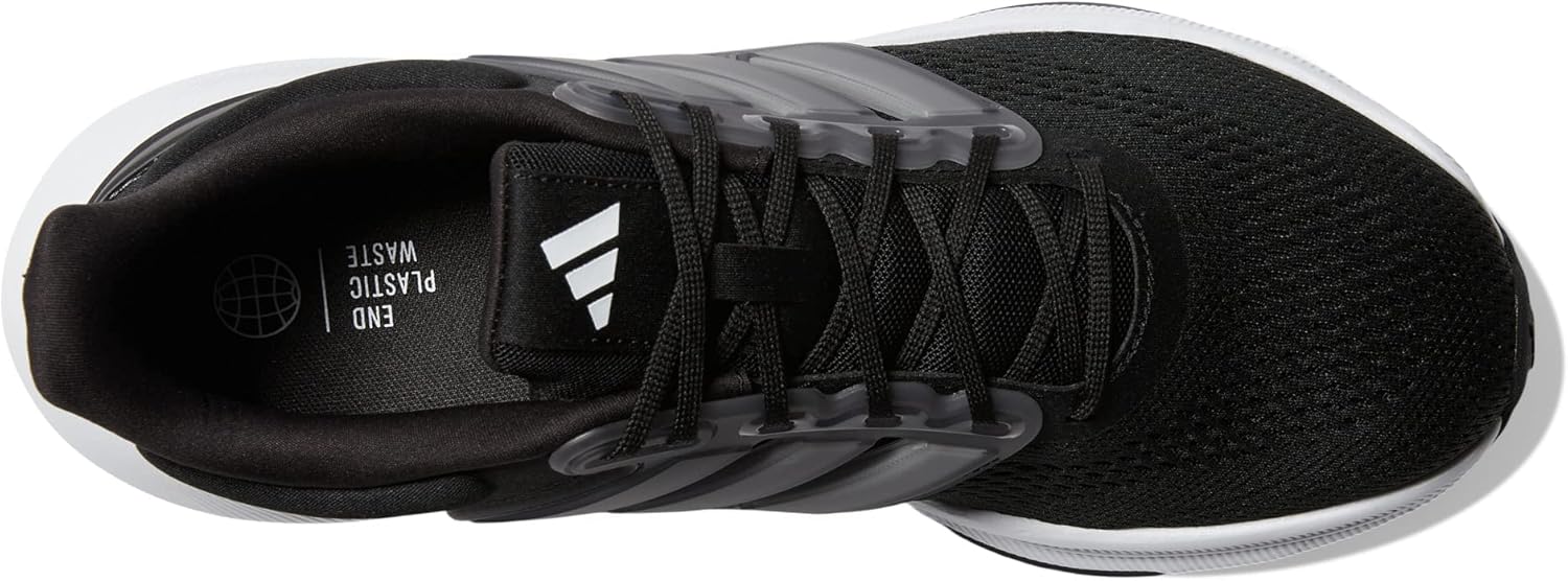 Мужские кроссовки для бега Adidas Ultrabounce, белый/черный — фото 3