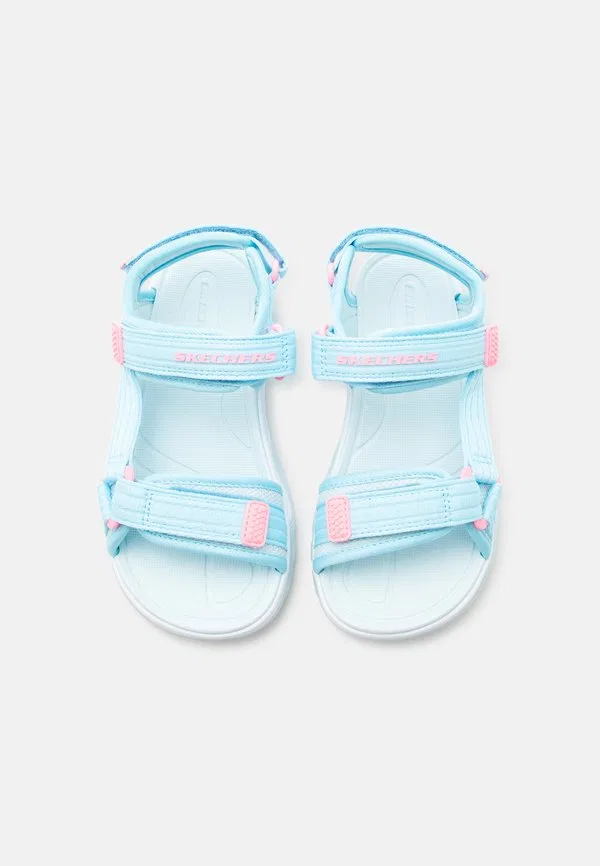 Сандалии tread seeker Skechers, Blue/Pink — фото 4
