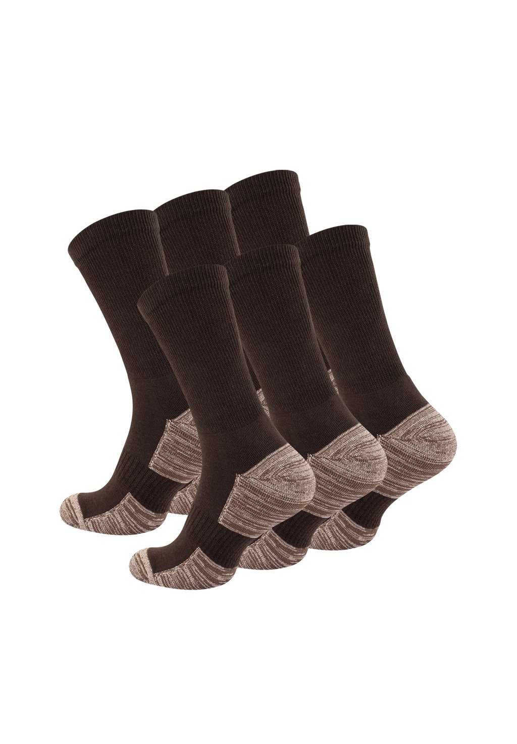 

Носки 6 PAAR MIT SPEZIALPOLSTERUNG Stark Soul, коричневый