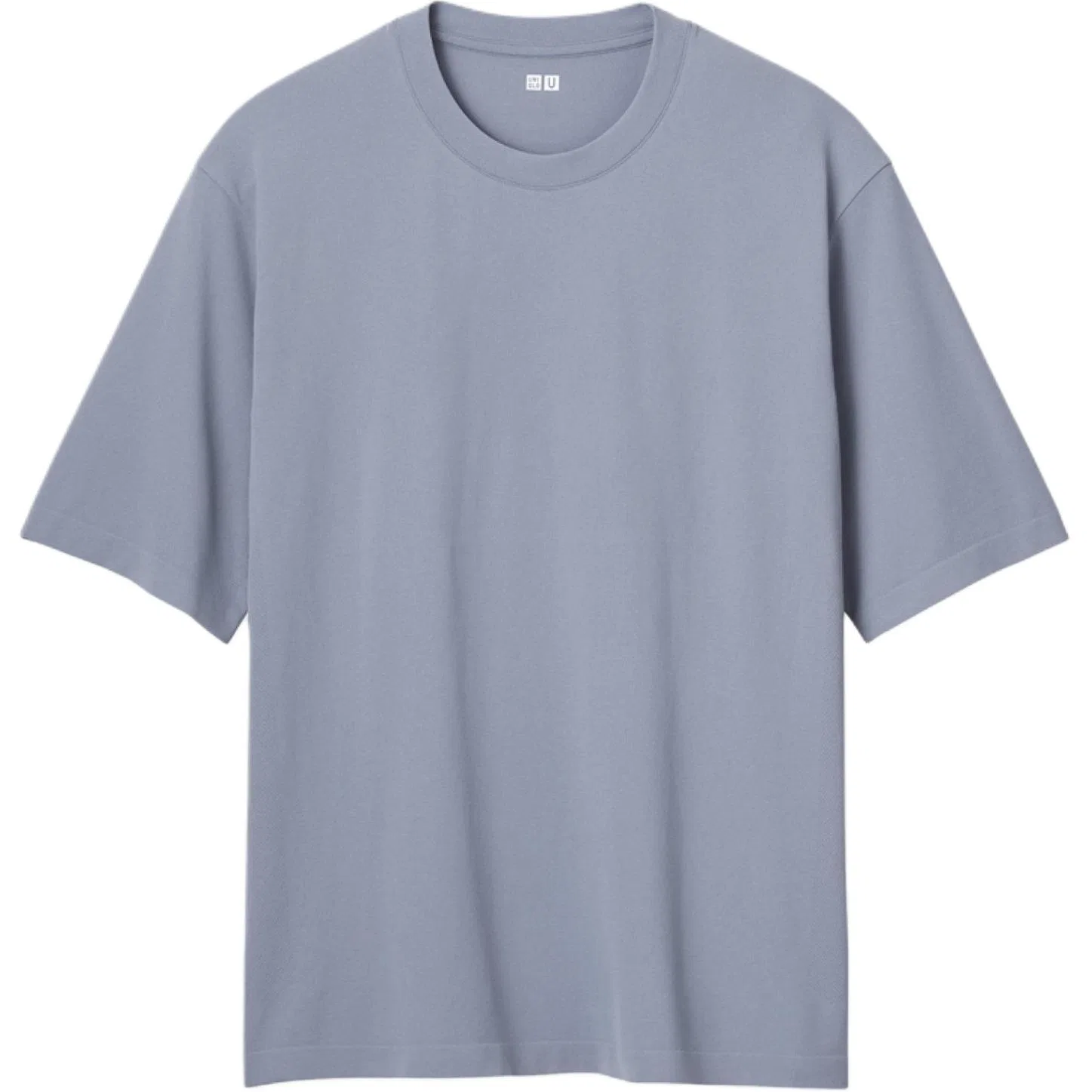 Футболка хлопковая UNIQLO U Collection унисекс розовая/голубая