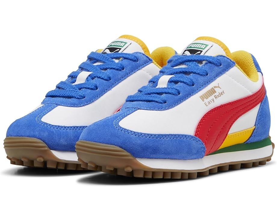 

Кроссовки PUMA Kids Easy Rider, цвет Puma White/Puma Red
