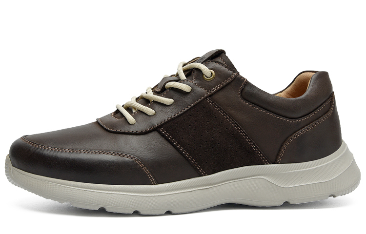 

Износостойкие, противоскользящие низкие повседневные мужские кроссовки Mellen, коричневый