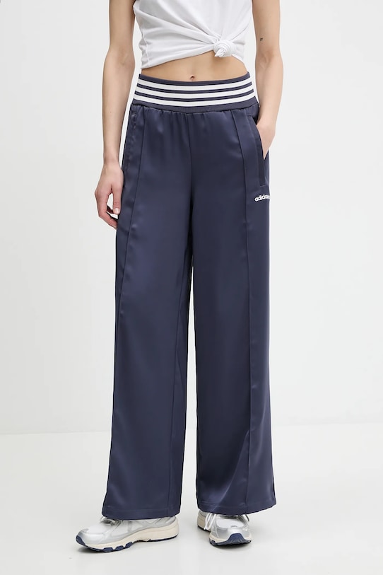 

Широкие спортивные брюки Wide Trackpant Adidas Originals, темно-синий