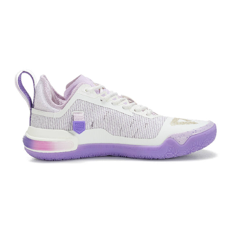 Баскетбольные кроссовки Wiggins AW1 мужские низкие Rainbow Rhythm Purple PEAK — фото 3