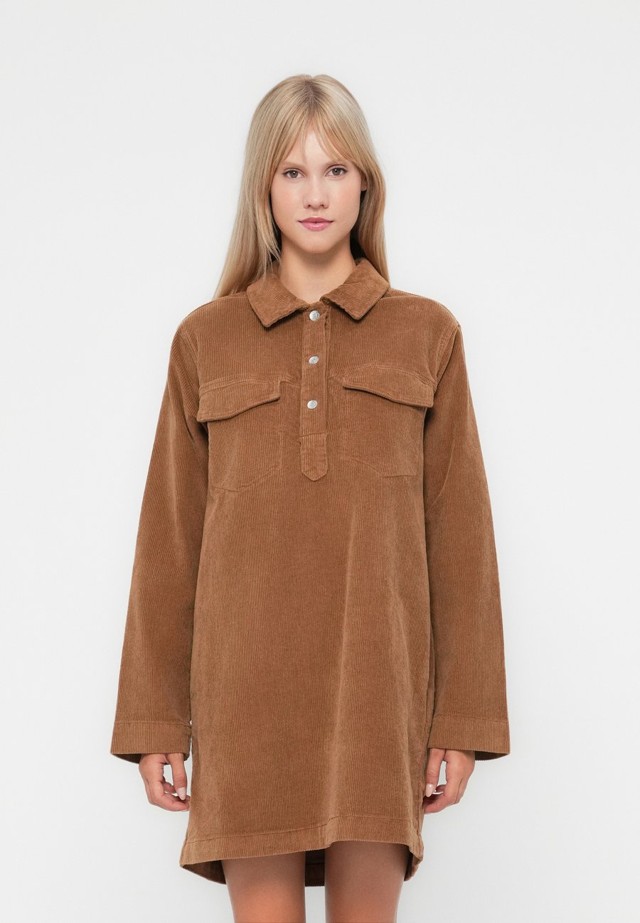 

Платье Noisy May NMHAZELL DRESS, Toasted Coconut/Brown