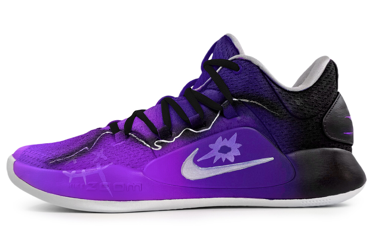 

Баскетбольные кроссовки Hyperdunk X мужские низкие черные Nike