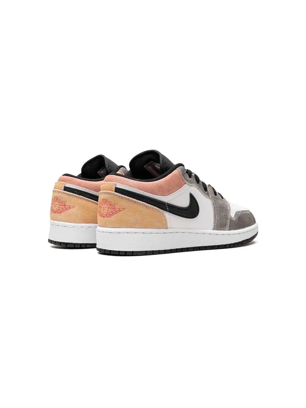 Кроссовки Air Jordan 1 Low SE "Flight Club" Jordan Kids, белый — фото 3