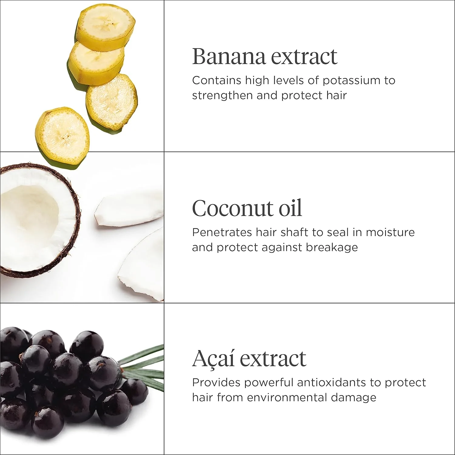 Briogeo Superfoods Banana + Coconut Hair Pack, восстанавливает тусклые и сухие волосы, увлажняет все типы волос, 2 x 370 мл 1 штука (1 шт.), Multicoloured — фото 3