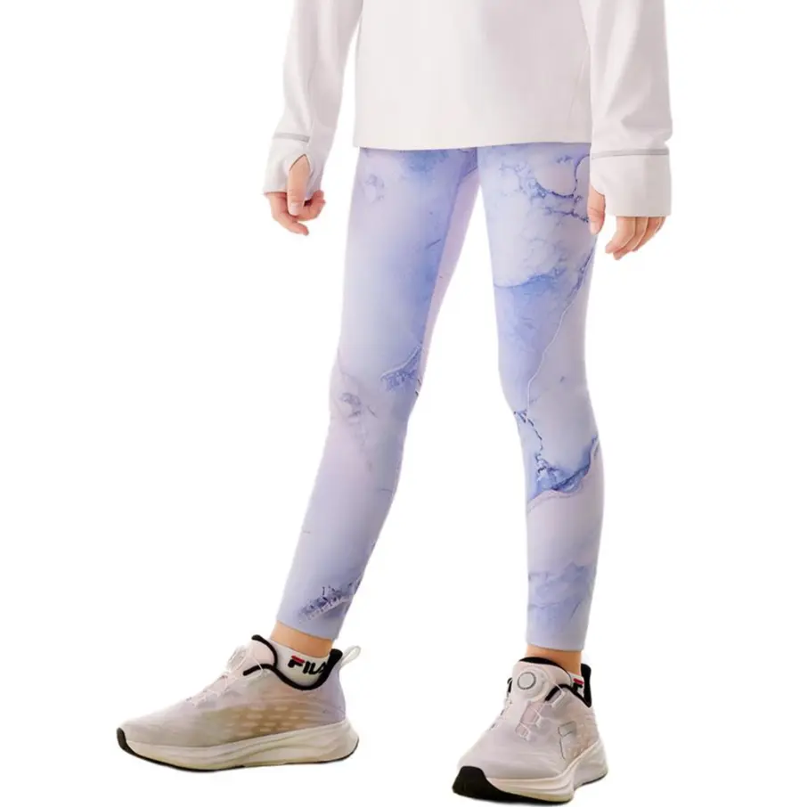 Вязаные спортивные штаны с принтом для подростков FILA KIDS, All Over Print — фото 3