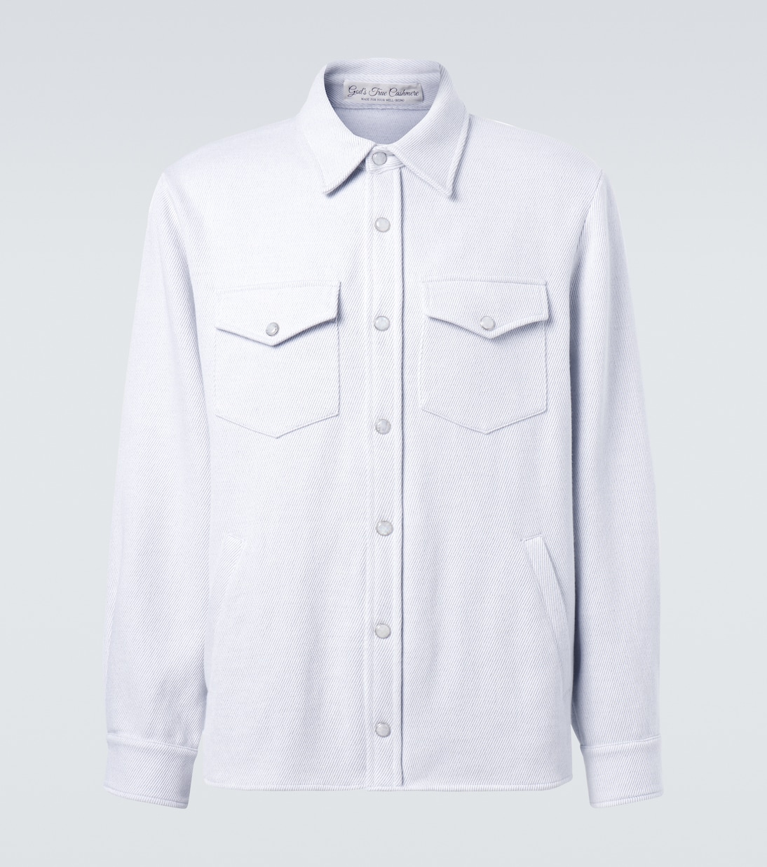 

Куртка джинсовая из кашемира и хлопка Explorer God's True Cashmere, Slate White, Белый, Куртка джинсовая из кашемира и хлопка Explorer God's True Cashmere, Slate White