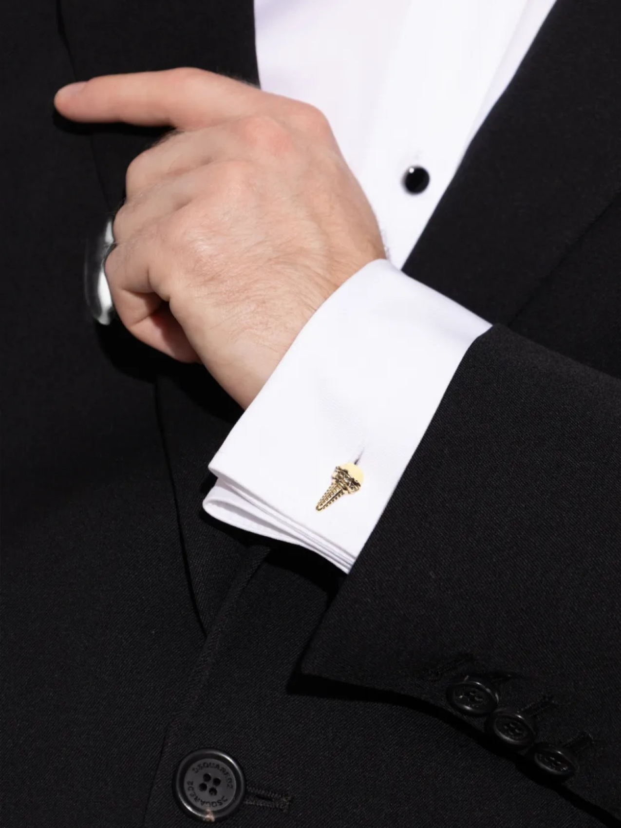 

Запонки с мороженым Paul Smith, серебряный