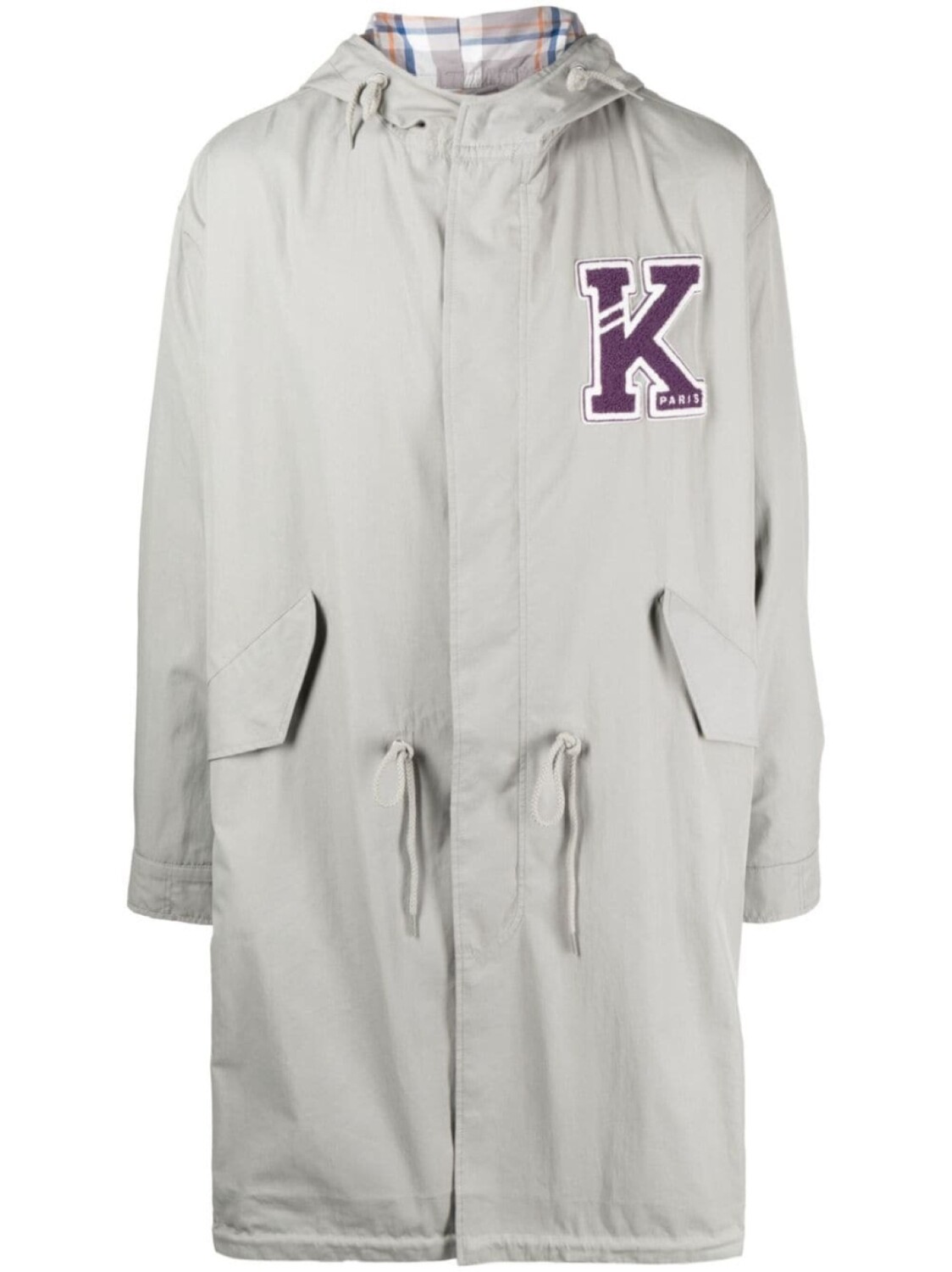 

Kenzo парка Varsity, серый