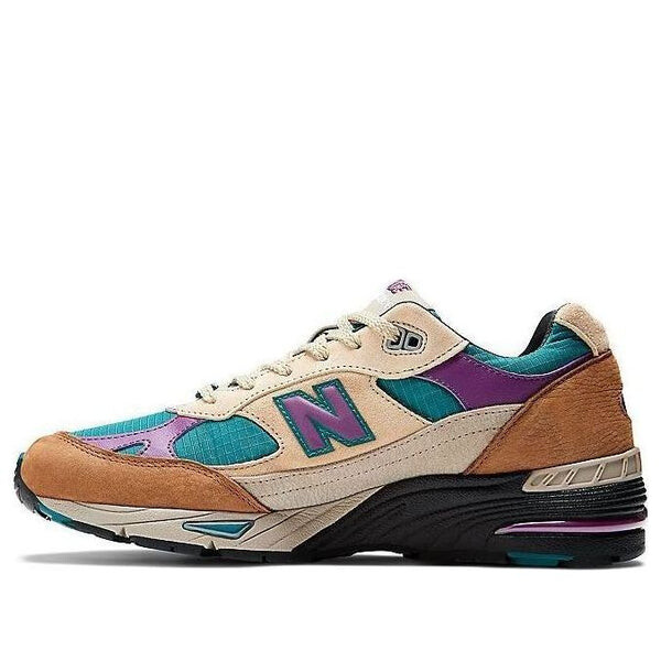 

Кроссовки 991 'made in uk palace teal' New Balance, мультиколор