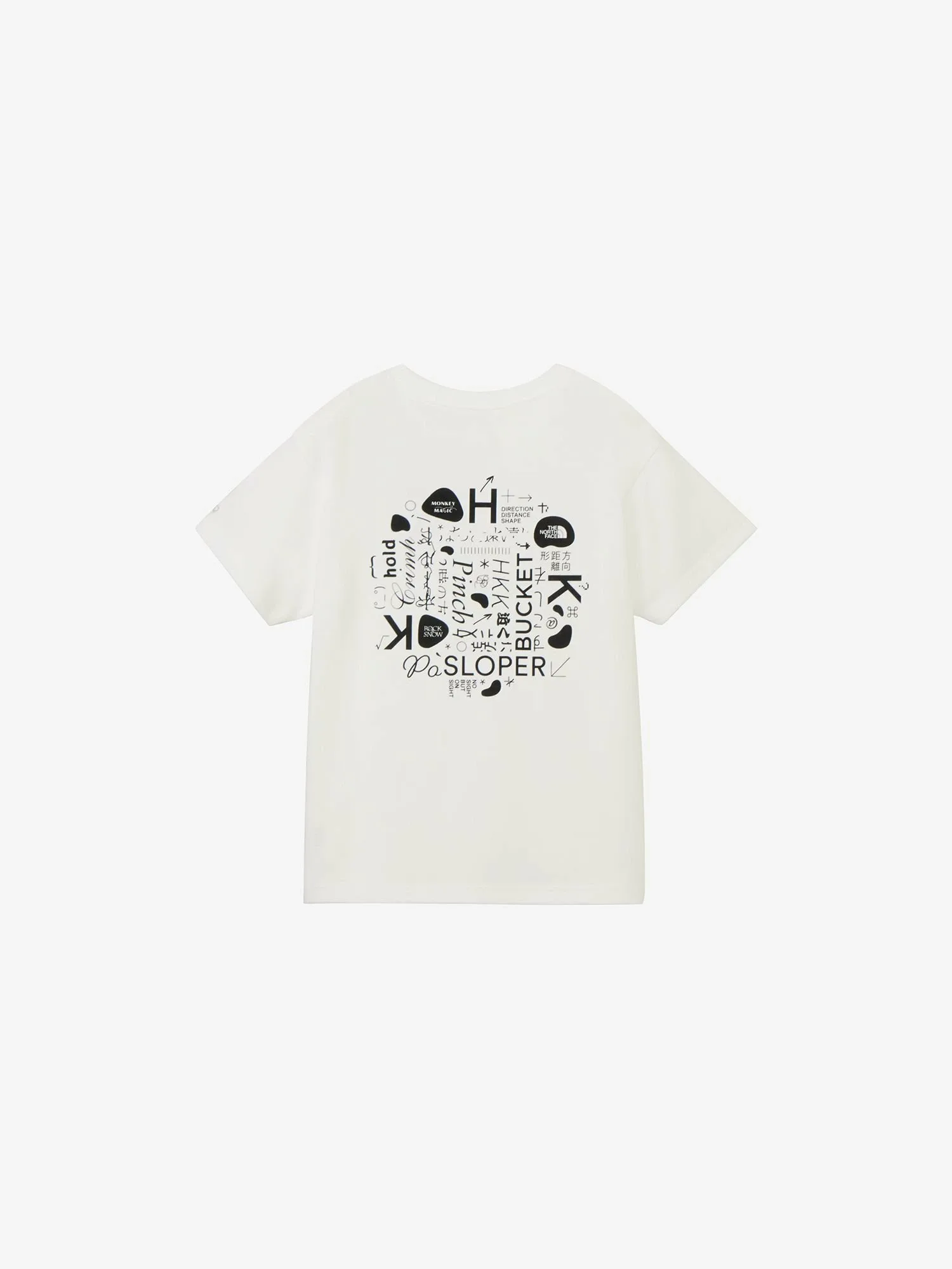 Детская футболка с коротким рукавом TNF Monkey Magic Tee The North Face, white