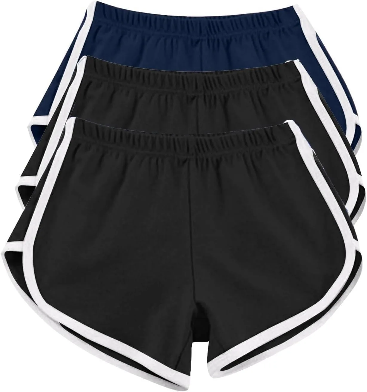 

3 пары спортивных шорт для женщин 2026 лето plus size для тренировок и йоги