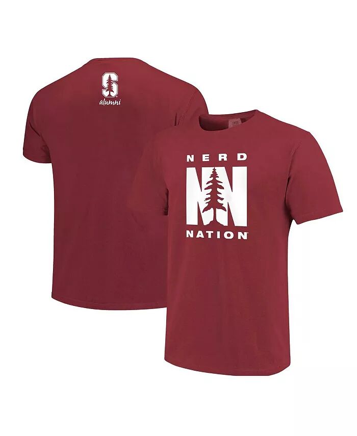 

Футболка мужская Cardinal Stanford Cardinal Nerd Nation Comfort Color Image One