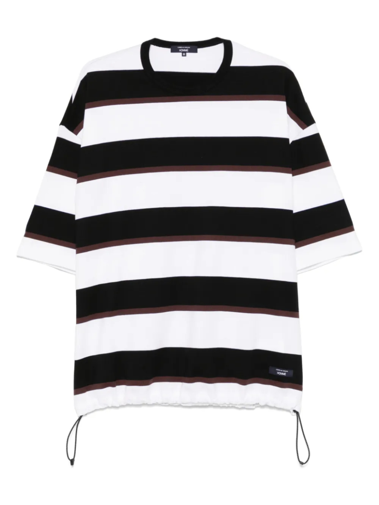 

Футболка в полоску Comme des Garçons Homme, белый
