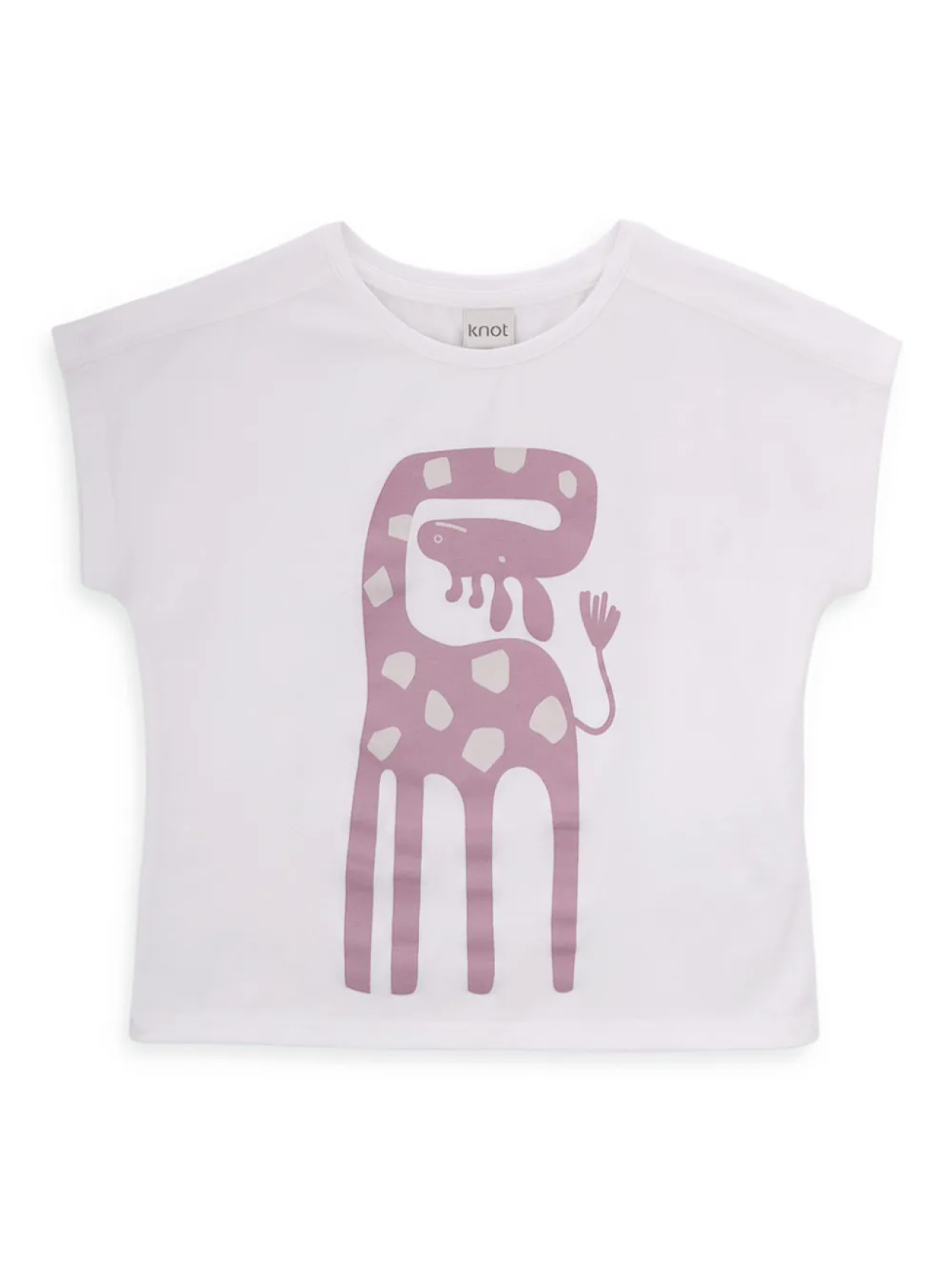

Knot футболка The Giraffe, белый