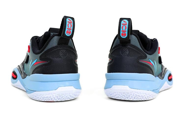 Баскетбольные кроссовки All City 10 V2 для детей GS Low-top, черные/серые Lining — фото 3